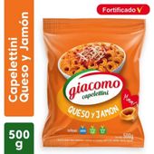 CAPELETTINI GIACOMO JAM�N Y QUESO X 500 G.