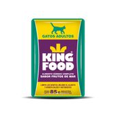 ALIMENTO PARA GATOS KINGFOOD FRUTOS DE MAR X 85 G.