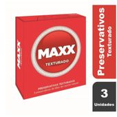 PRESERVATIVOS MAXX TEXTURADO X 3 U.