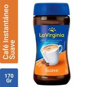 CAFE INSTANTANEO LA VIRGINIA SUAVE FRASCO X 170 GR