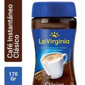 CAFE INSTANTANEO LA VIRGINIA CLASICO FRASCO X 170 Gr