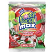 CHUPETINES BOLA LOCA MAX CEREZA MANZANA X 25 U