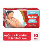 APOSITOS HUGGIES POST-PARTO MAMA X 10 U