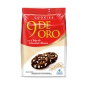 GALLETAS 9 DE ORO CHIPS CHOCOLATE BLANCO X 120 G.