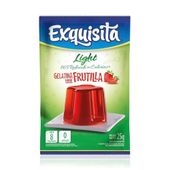 GELATINA EXQUISITA LIGHT FRUTILLA X 25 G.