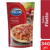 SALSA ARCOR FILETTO POUCH X 340 G.