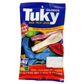 GLOBOS 9" TUKY FELIZ CUMPLEAÑOS X 50