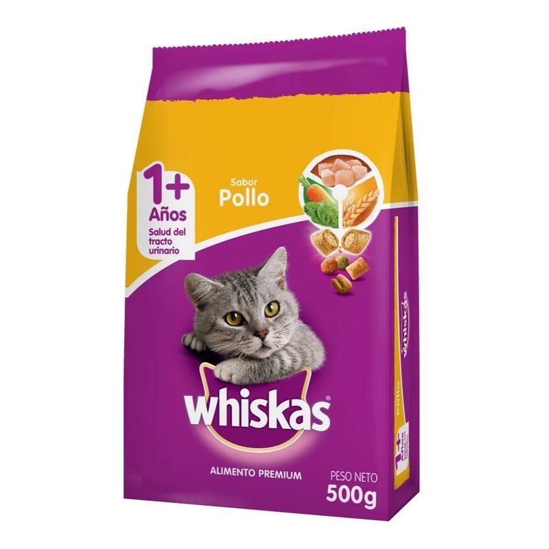 ALIMENTO-PARA-GATOS-WHISKAS-SABOR-POLLO-500-GR-1-12505
