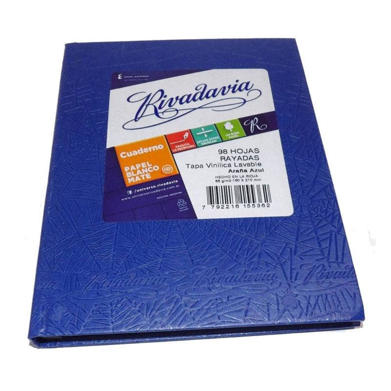 CUADERNO-RIVADAVIA-AZUL-RAYADO-TAPAS-DURAS-X-98-HOJAS-1-26539