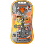MAQUINA-DE-AFEITAR-BIC-COMFORT-3-HYBRID-X-1-CABO-6-REPUESTOS-1-27392