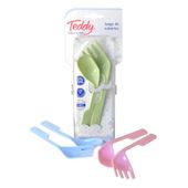 JUEGO CUBIERTOS TEDDY