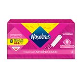 TAMPON NOSOTRAS REGULAR X8