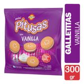 GALLETAS PITUSAS RELLENAS VAINILLA X 300 G.