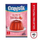 GELATINA EXQUISITA REGULAR FRUTILLA X 40 G.