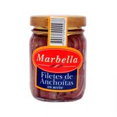 FILET DE ANCHOAS EN ACEITE MARBELLA X 90 G.