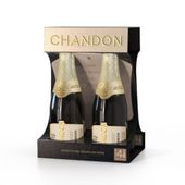 CHAMPAGNE CHANDON EXTRA BRUT X 4 X 187 Ml