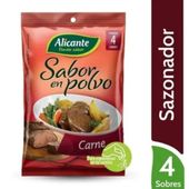 SAZONADOR ALICANTE CARNE X 4 U.