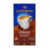 CAFE INSTANTANEO LA VIRGINIA CLASICO X 36 SOBRES