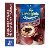 CAPPUCCINO LA VIRGINIA MOUSE DE CHOCOLATE Y AVELLANAS X 155 Gr