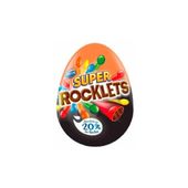 HUEVO DE CHOCOLATE SUPER ROCKLETS X 28 Gr