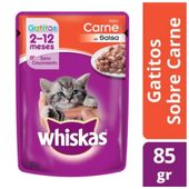 WHI GATITO SOBRE CARNE EN SALSA X85G