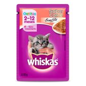 WHI GATITOS SOBRE CARNE SOUFFL� X85G
