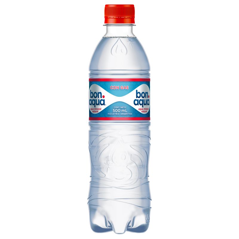 BONAQUA CON GAS 500 ML