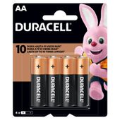 PILAS DURACELL AA X 4 U