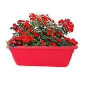 MACETA MODELO JARDINERA N°35 COLOR ROJO