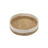 CESTA FINLANDEK NATURAL/BLANCO 30X7 CM.