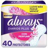 ALWAYS LINERS PLUS CON PERFUM