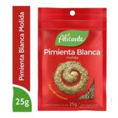 PIMIENTA BLANCA MOLIDA ALICANTE X 25 G.
