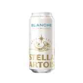 CERVEZA STELLA ARTOIS BLANCHE LATA X 473 Ml