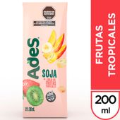 BEBIDA A BASE DE SOJA ADES TROPICAL X 200 ML..-