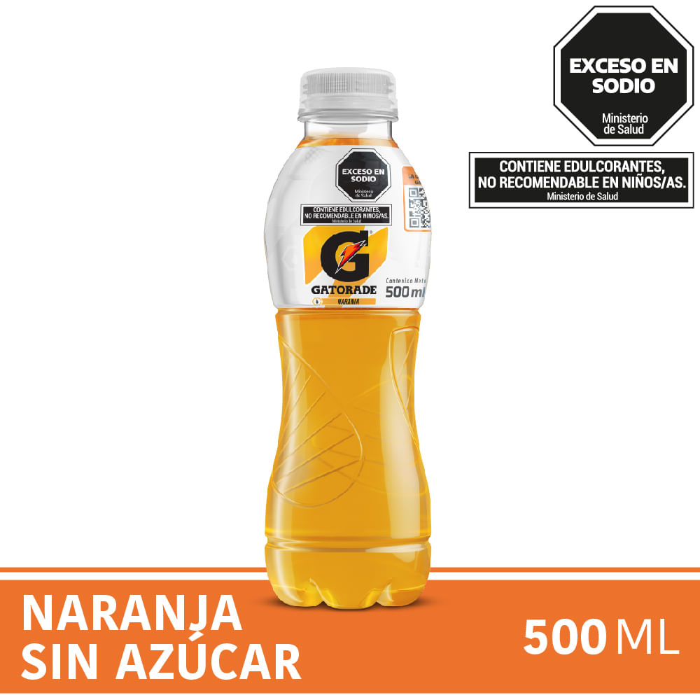 GATORADE NARANJA SIN AZUCAR