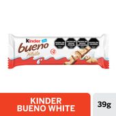 CHOCOLATE BUENO WHITE KINDER X 39 GR.