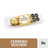 BOMBONES FERRERO ROCHER X 3 U