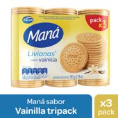 GALLETAS MAN� VAINILLA X 408 G.