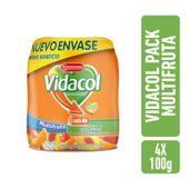 YOGUR BEBIBLE VIDACOL DESCREMADO MULTIFRUTA X 400 Gr