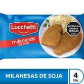 MILANESAS DE SOJA LUCCHETTI X 290 Gr