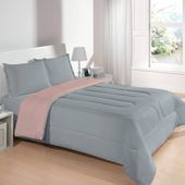 ACOLCHADO FINLANDEK 230CMX260CM GRIS-ROSA