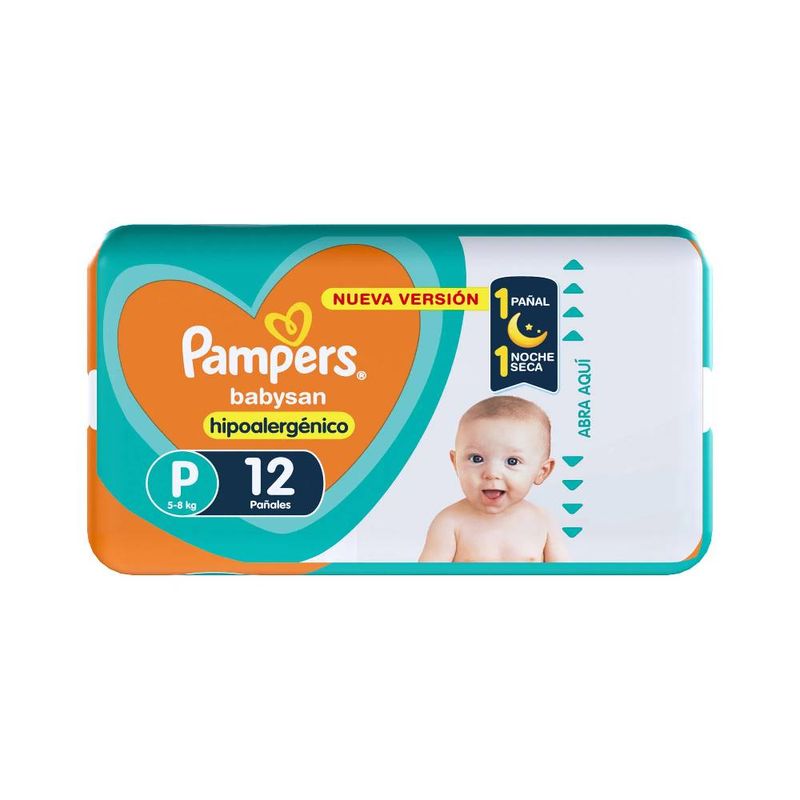 Pañal Pampers premium care talla P 36 un