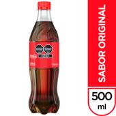 GASEOSA COCA COLA ORIGINAL X 500 ML.