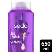 SHAMPOO SEDAL LISO PERFECTO X 650 Ml