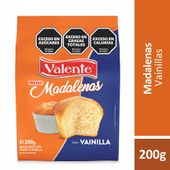 Madalenas Vainilla Valente x 200g