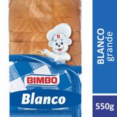 Pan Blanco Bimbo x 550g