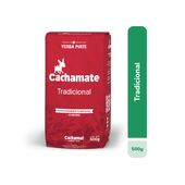 YERBA MATE CACHAMATE TRADICIONAL x 500 GR