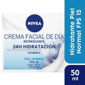 Crema Nivea Hidratante Refrescante de Día FPS15 x 50 Ml