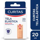 CURITAS TELA ELASTICA X 20 U