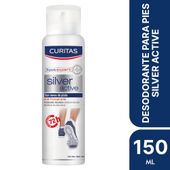 DEO PIES SILVERACTIVE 150ML